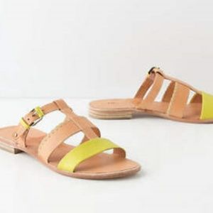 Anthropologie  Nassau Slides by Shuler & Sons Shoe